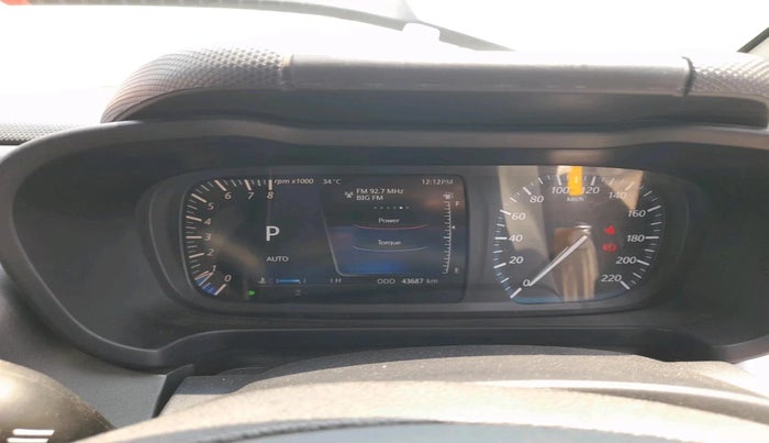 2023 Tata ALTROZ XZA, Petrol, Automatic, 43,687 km, interior