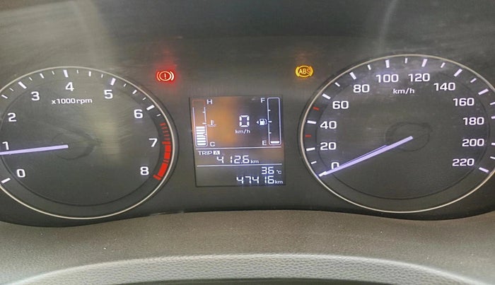 2017 Hyundai Creta SX PLUS 1.6 PETROL, Petrol, Manual, 47,416 km, interior