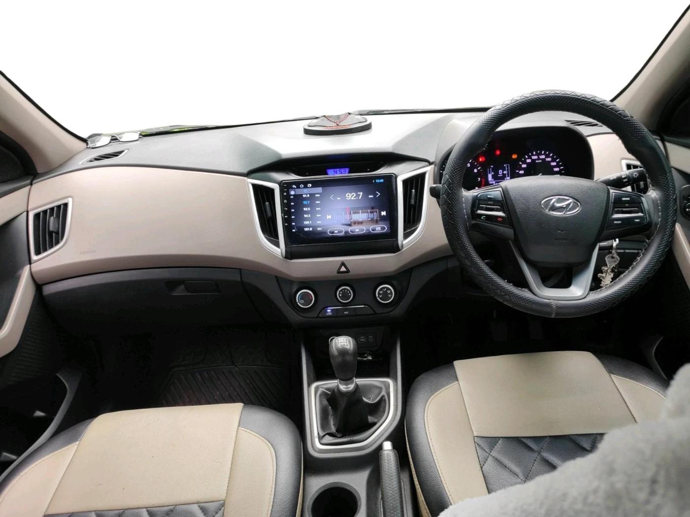 2016 Hyundai Creta E PLUS 1.6 PETROL, Petrol, Manual, 35,194 km, interior