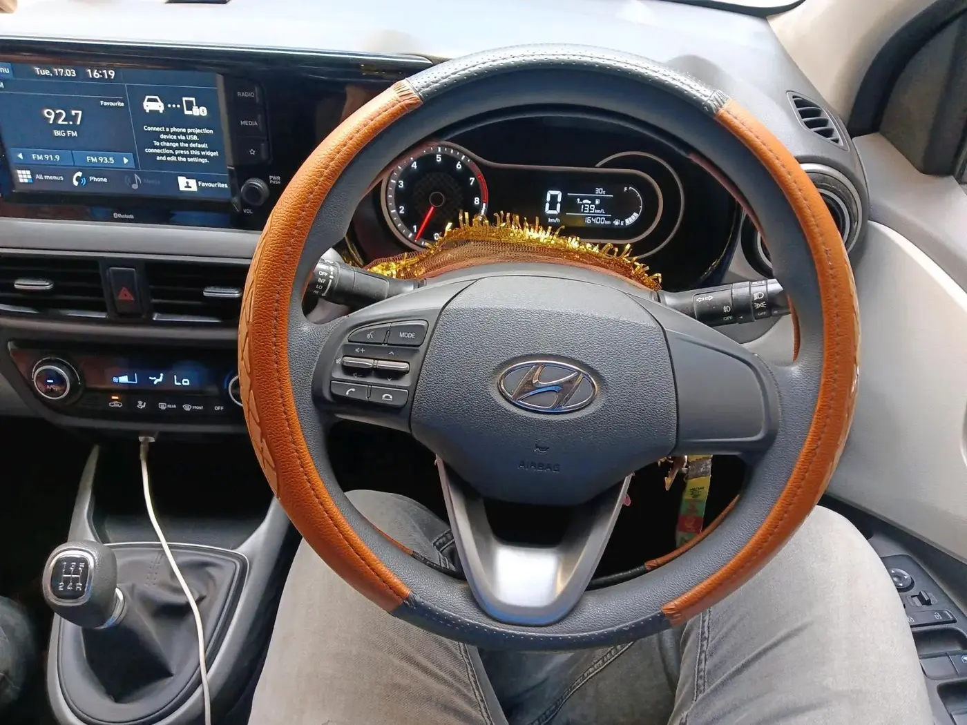 2020 Hyundai GRAND I10 NIOS SPORTZ 1.2 KAPPA VTVT, Petrol, Manual, 16,400 km, interior