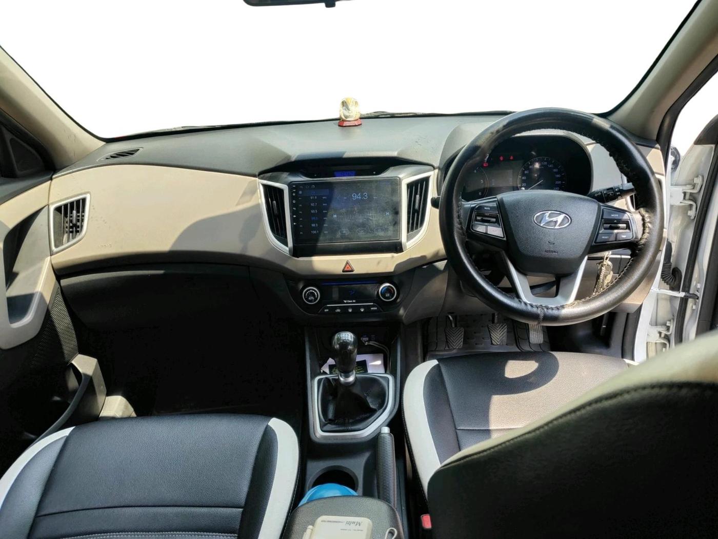 2018 Hyundai Creta SX 1.6 DIESEL, Diesel, Manual, 90,824 km, interior