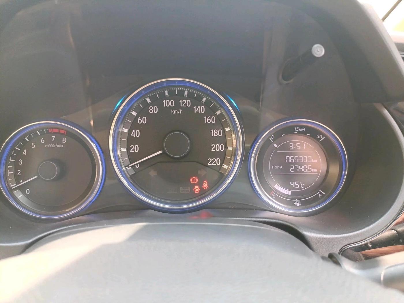 2015 Honda City 1.5L I-VTEC V MT, Petrol, Manual, 65,333 km, interior