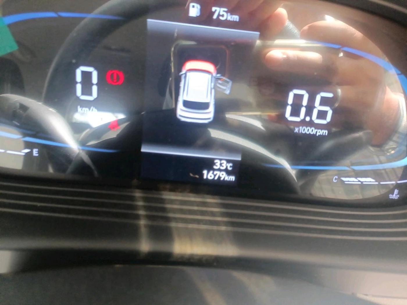 2022 Hyundai VENUE S 1.2, Petrol, Manual, 1,679 km, interior