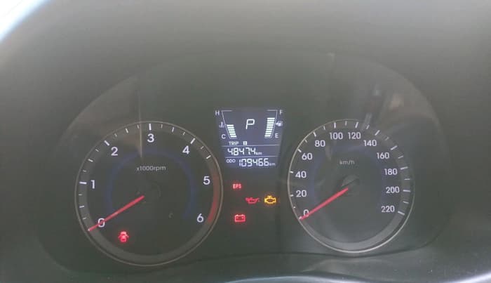 2014 Hyundai Verna FLUIDIC 1.6 CRDI SX AT, Diesel, Automatic, 1,09,466 km, interior