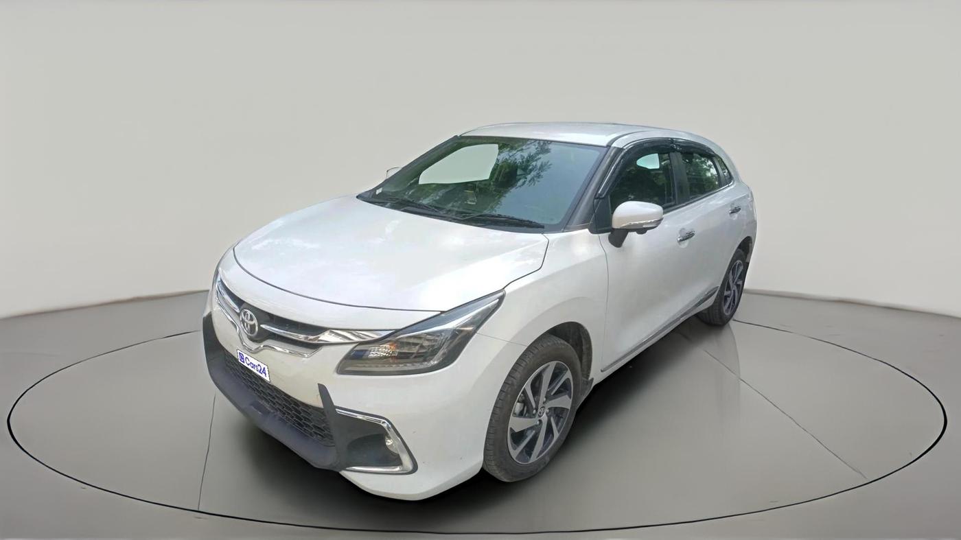 2026 Toyota Glanza V AMT, Petrol, Automatic, 3,496 km, exterior