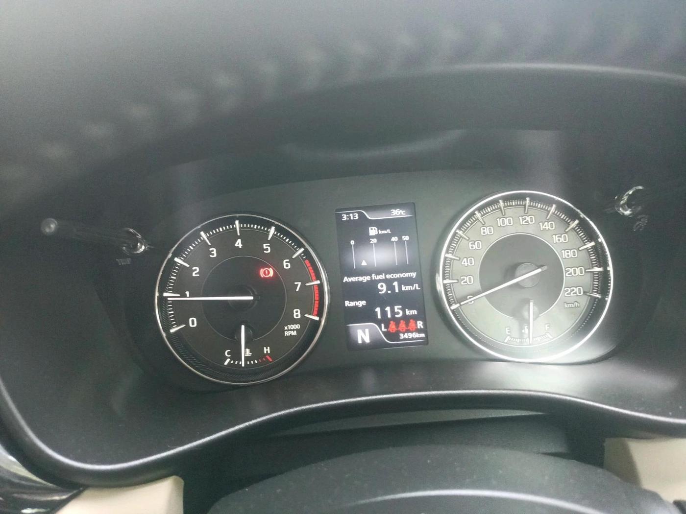2026 Toyota Glanza V AMT, Petrol, Automatic, 3,496 km, interior