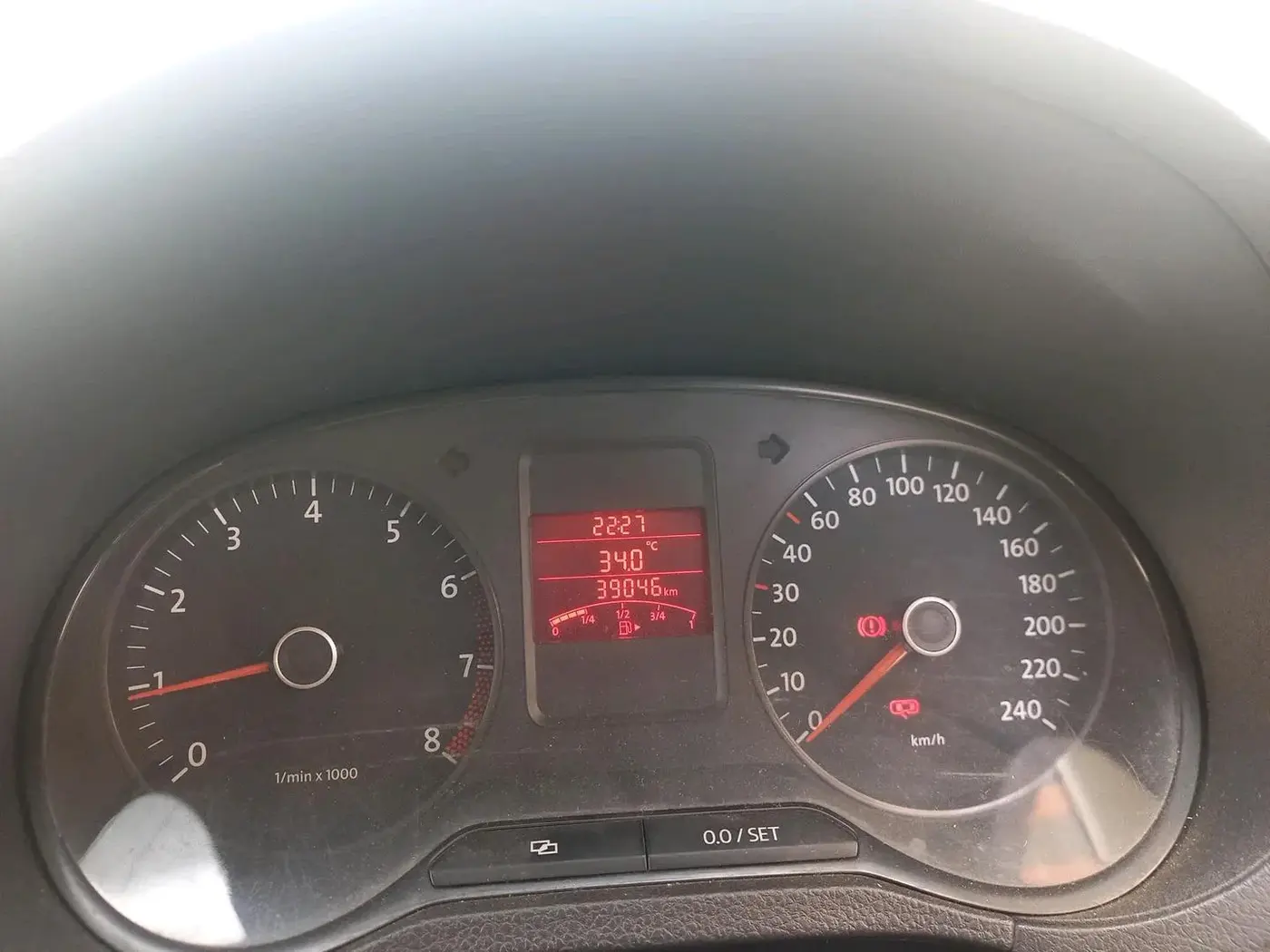 2011 Volkswagen Polo TRENDLINE 1.2L PETROL, Petrol, Manual, 39,046 km, interior