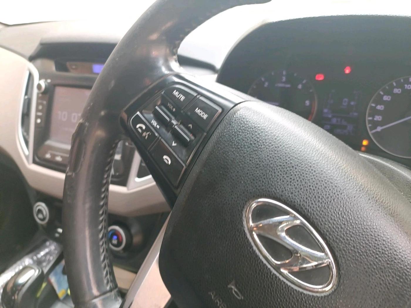 2019 Hyundai Creta SX AT 1.6 DIESEL, Diesel, Automatic, 1,35,257 km, interior