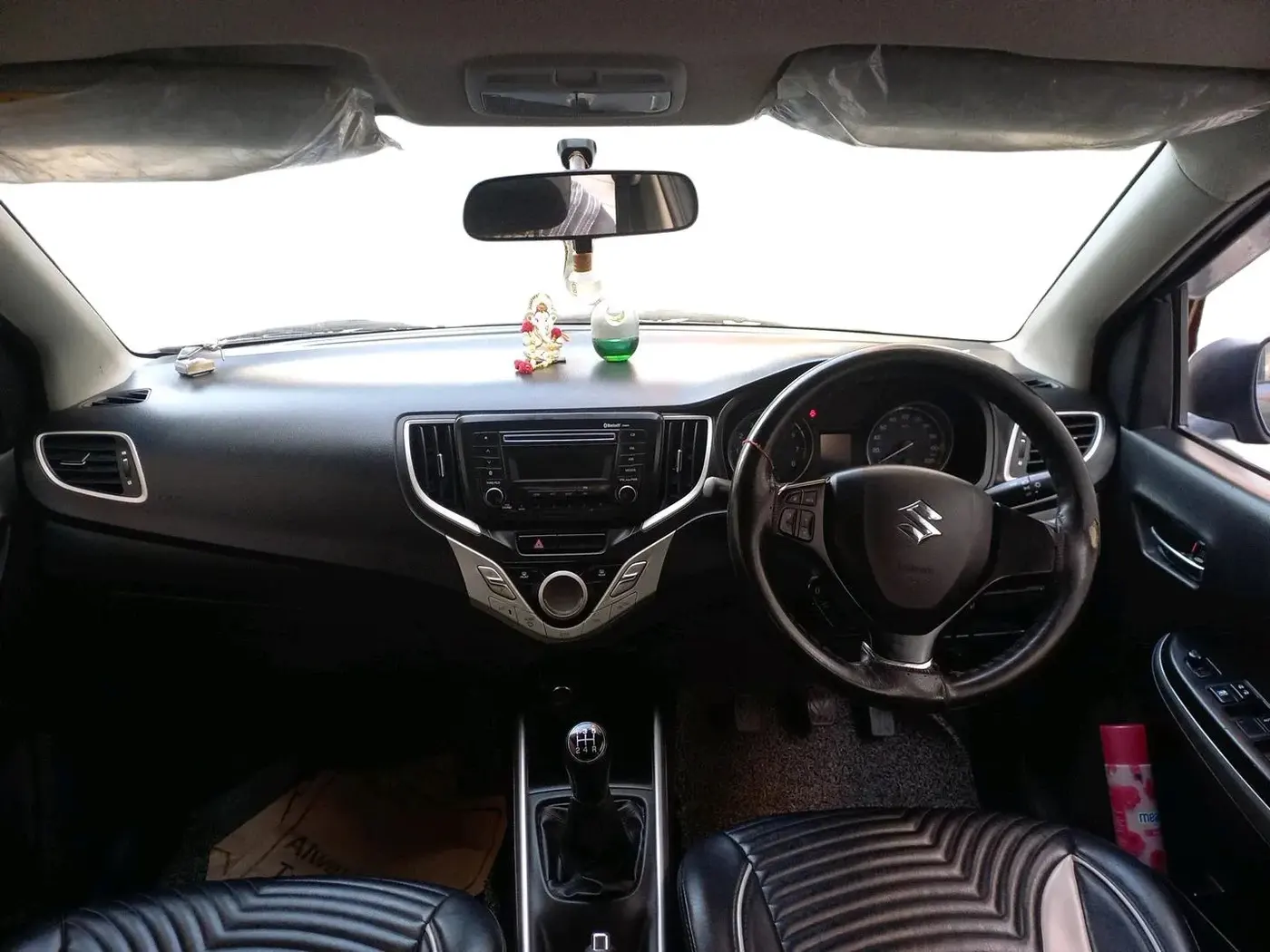 2017 Maruti Baleno DELTA PETROL 1.2, Petrol, Manual, 77,010 km, interior