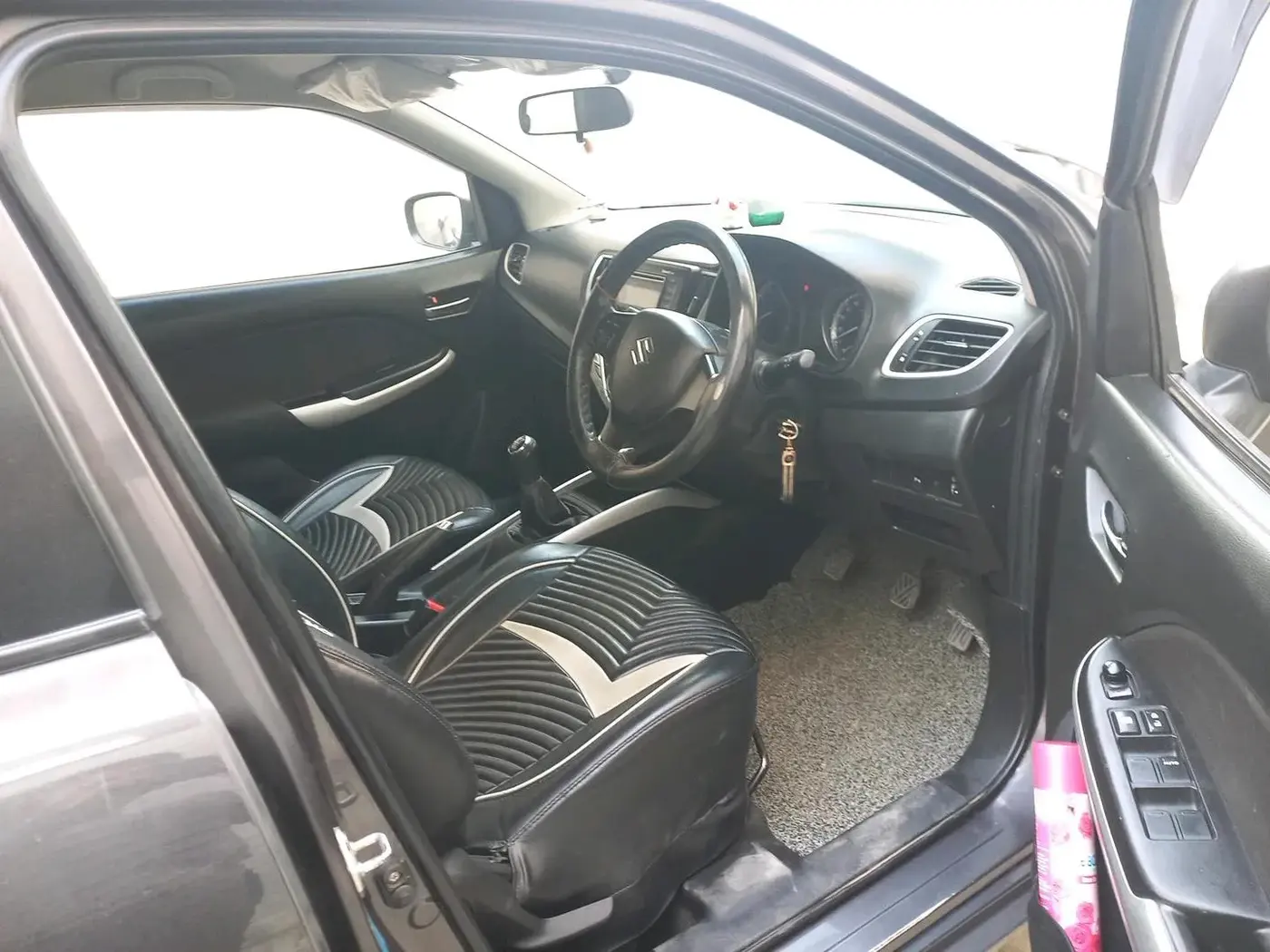2017 Maruti Baleno DELTA PETROL 1.2, Petrol, Manual, 77,010 km, interior