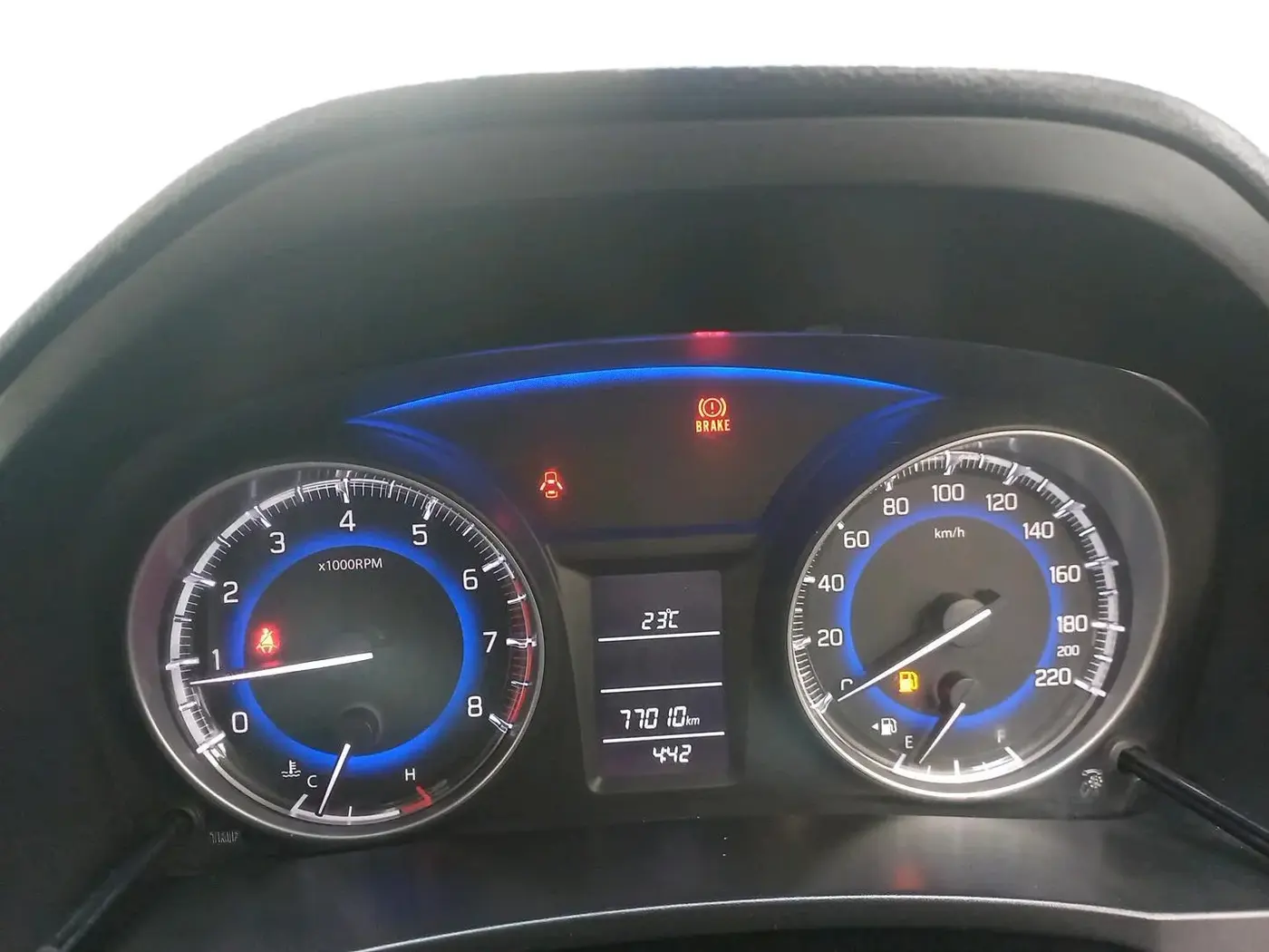 2017 Maruti Baleno DELTA PETROL 1.2, Petrol, Manual, 77,010 km, interior