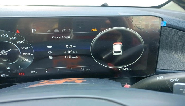 2025 KIA Carens Clavis HTX Plus 1.5 Turbo Petrol 7STR DCT, Petrol, Automatic, 10,745 km, interior