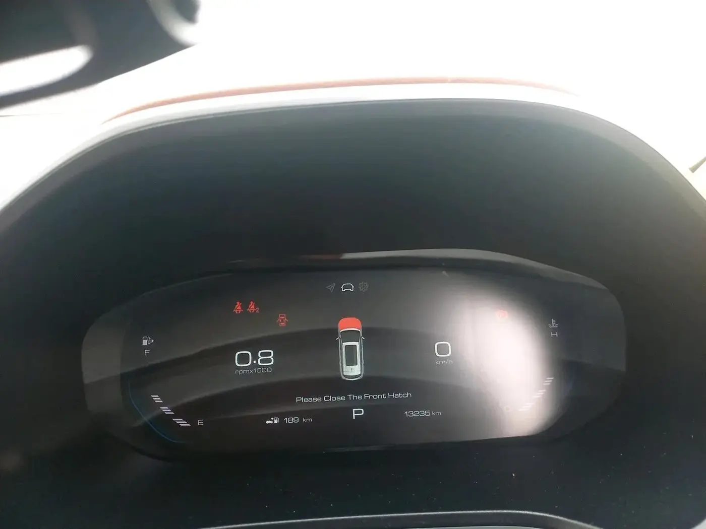 2023 MG HECTOR PLUS SHARP PRO 1.5 PETROL TURBO CVT 7 STR, Petrol, Automatic, 13,235 km, interior