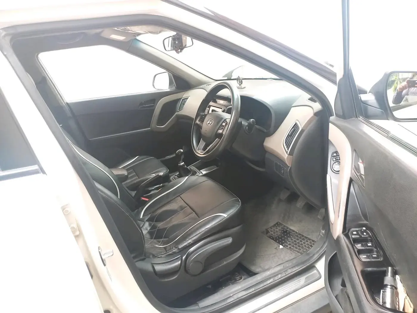 2016 Hyundai Creta SX PLUS 1.6 DIESEL, Diesel, Manual, 1,36,661 km, interior