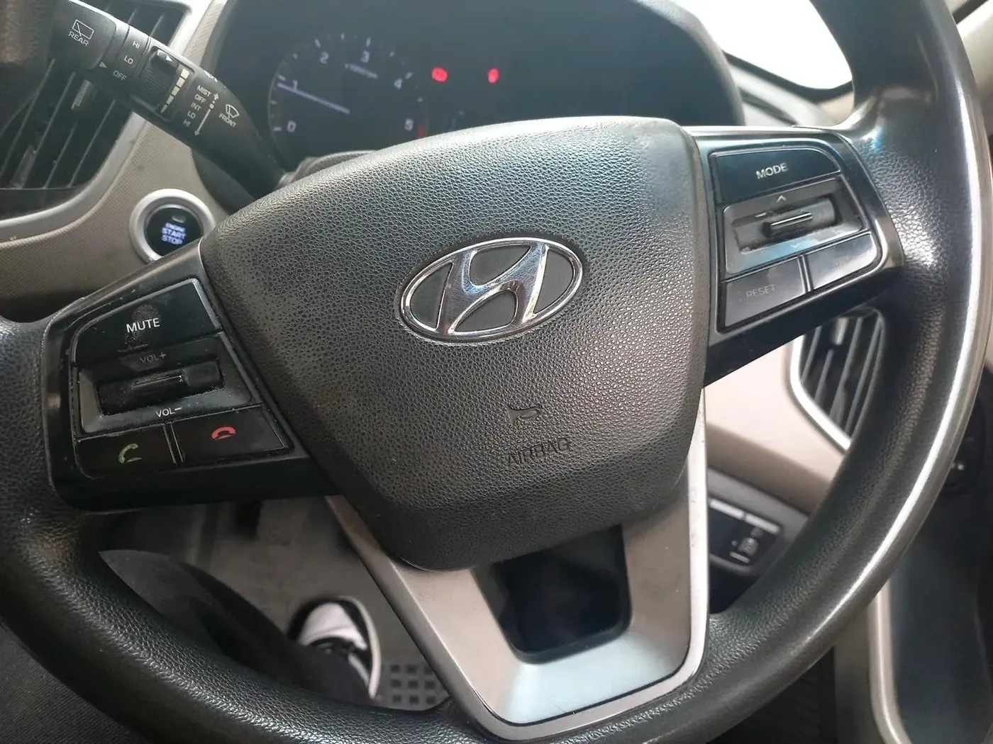 2016 Hyundai Creta SX PLUS 1.6 DIESEL, Diesel, Manual, 1,36,661 km, interior