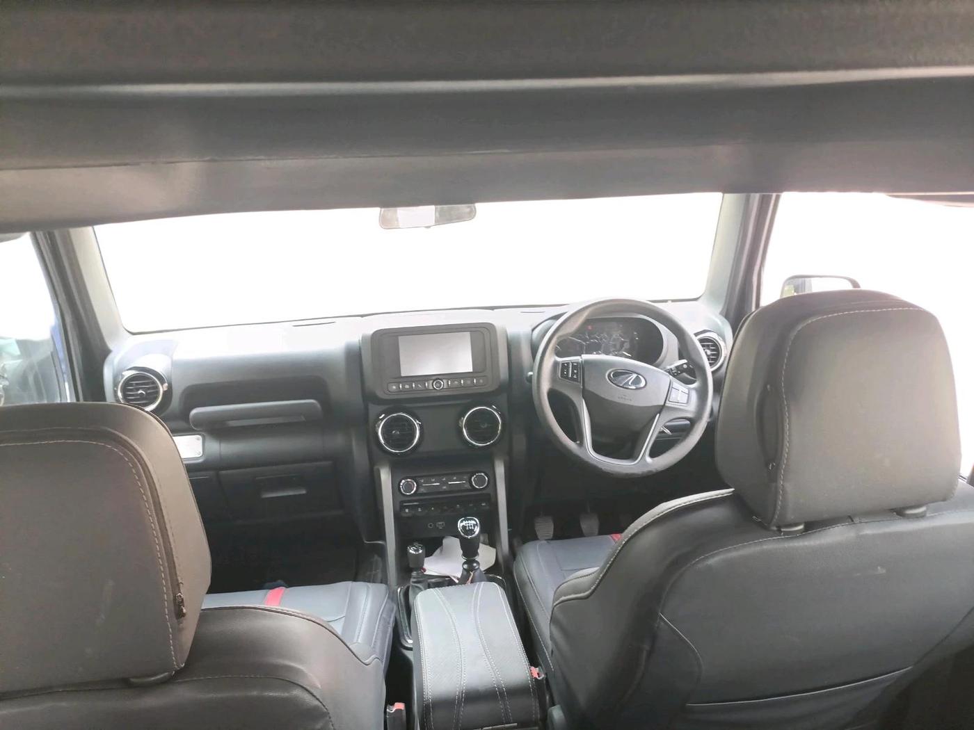2022 Mahindra Thar LX HARD TOP 4WD MT, Diesel, Manual, 37,518 km, interior