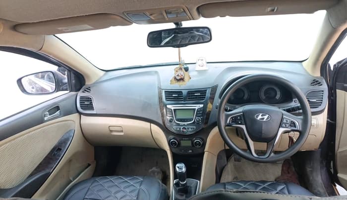 2012 Hyundai Verna FLUIDIC 1.6 CRDI SX, Diesel, Manual, 1,16,280 km, interior