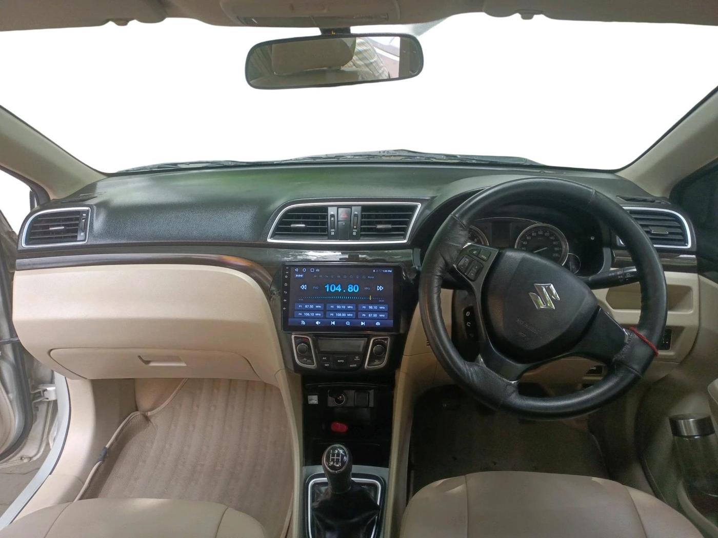 2018 Maruti Ciaz DELTA 1.4 MT PETROL, Petrol, Manual, 1,06,173 km, interior