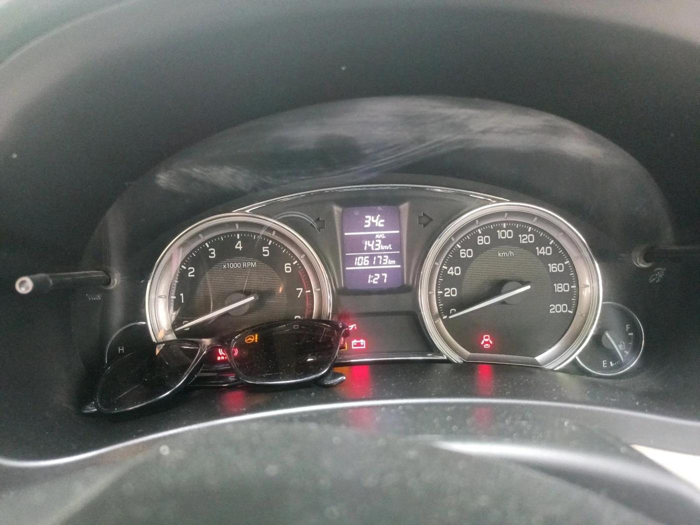 2018 Maruti Ciaz DELTA 1.4 MT PETROL, Petrol, Manual, 1,06,173 km, interior