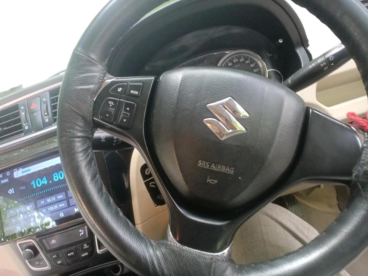 2018 Maruti Ciaz DELTA 1.4 MT PETROL, Petrol, Manual, 1,06,173 km, interior