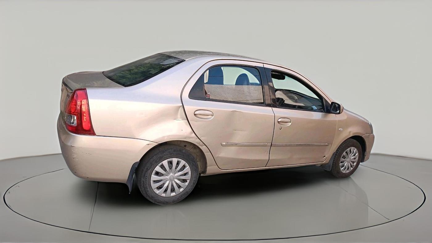 2011 Toyota Etios G, Petrol, Manual, 86,949 km, exterior