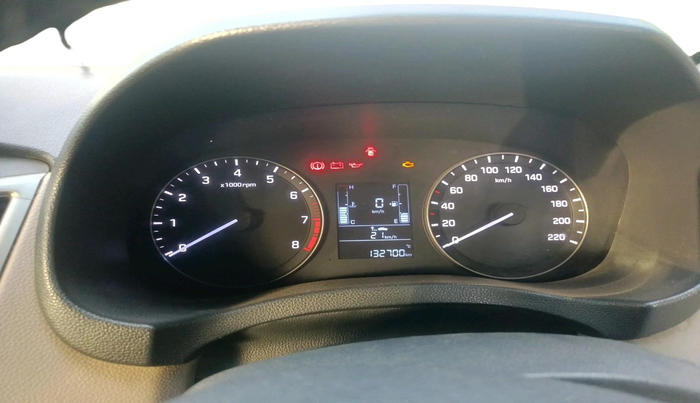 2017 Hyundai Creta E PLUS 1.6 PETROL, Petrol, Manual, 1,32,700 km, interior