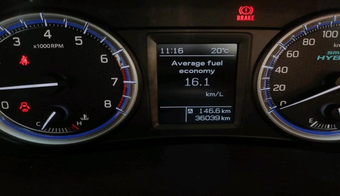 2022 Maruti S Cross ZETA 1.5, Petrol, Manual, 36,039 km, interior