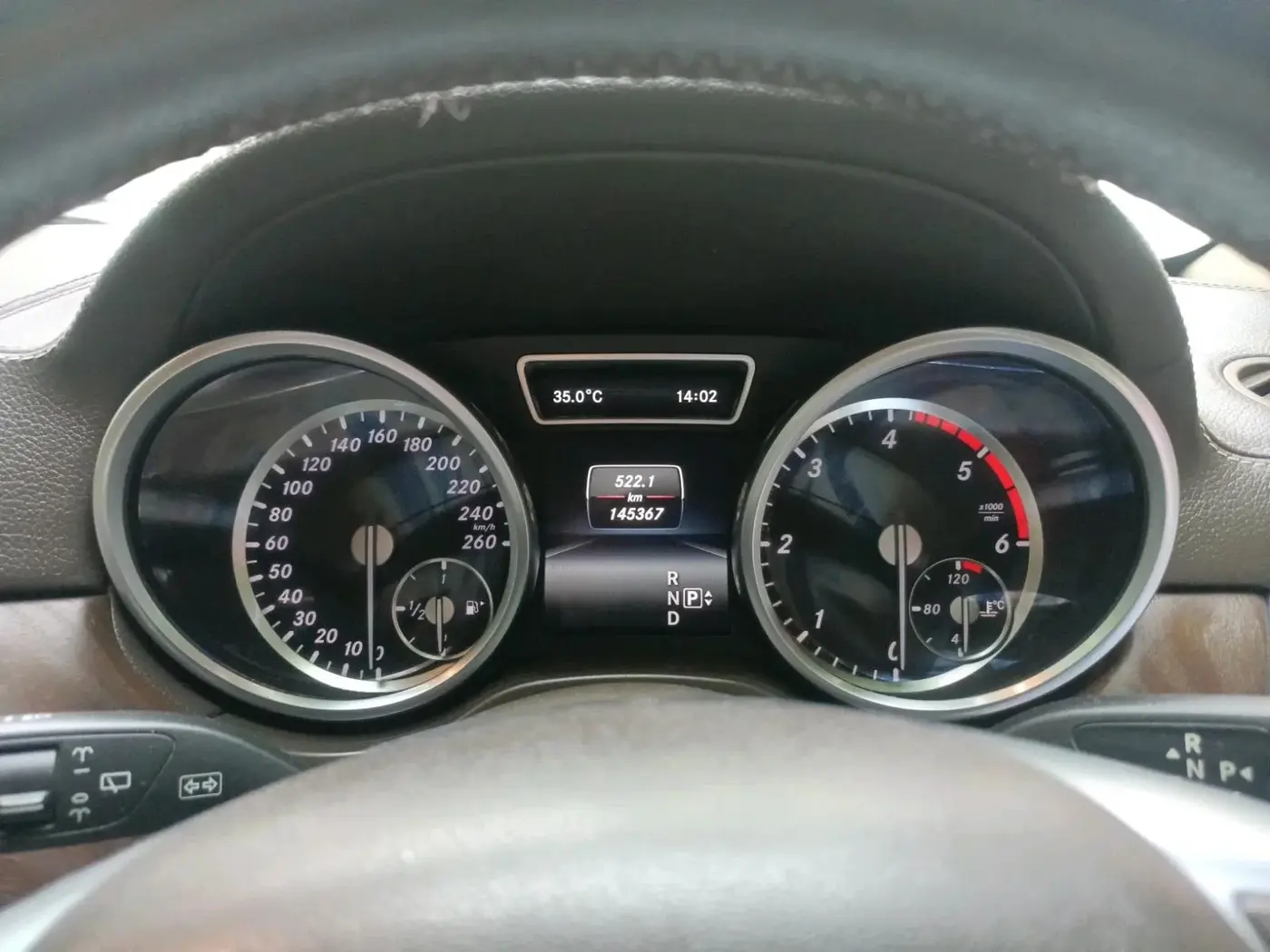 2015 Mercedes Benz Ml Class 350 CDI, Diesel, Automatic, 1,45,367 km, interior