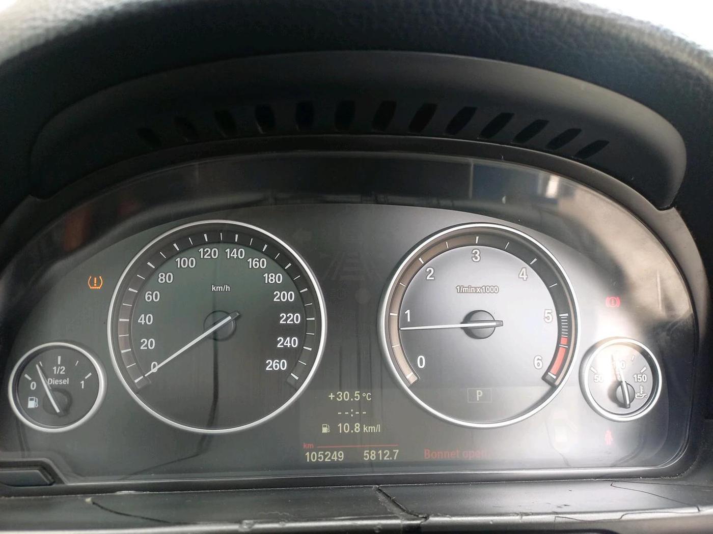 2012 BMW 5 Series 520D 2.0, Diesel, Automatic, 1,05,249 km, interior