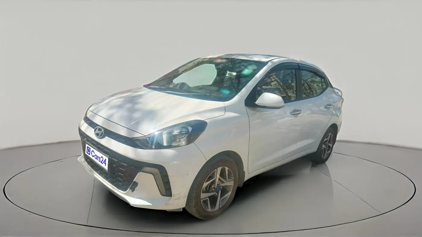 2023 Hyundai AURA SX 1.2 CNG, CNG, Manual, 57,058 km, exterior