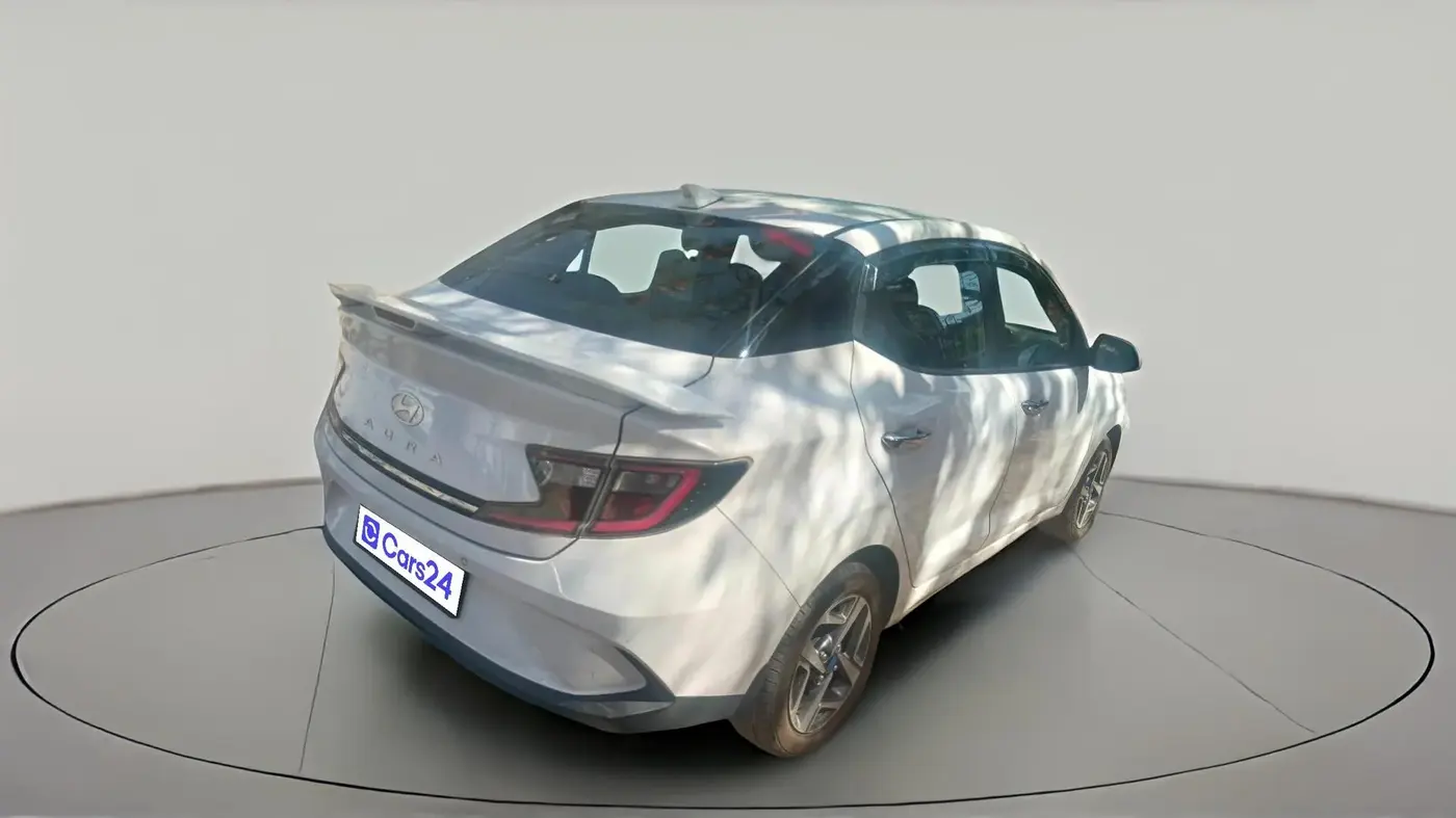 2023 Hyundai AURA SX 1.2 CNG, CNG, Manual, 57,058 km, exterior