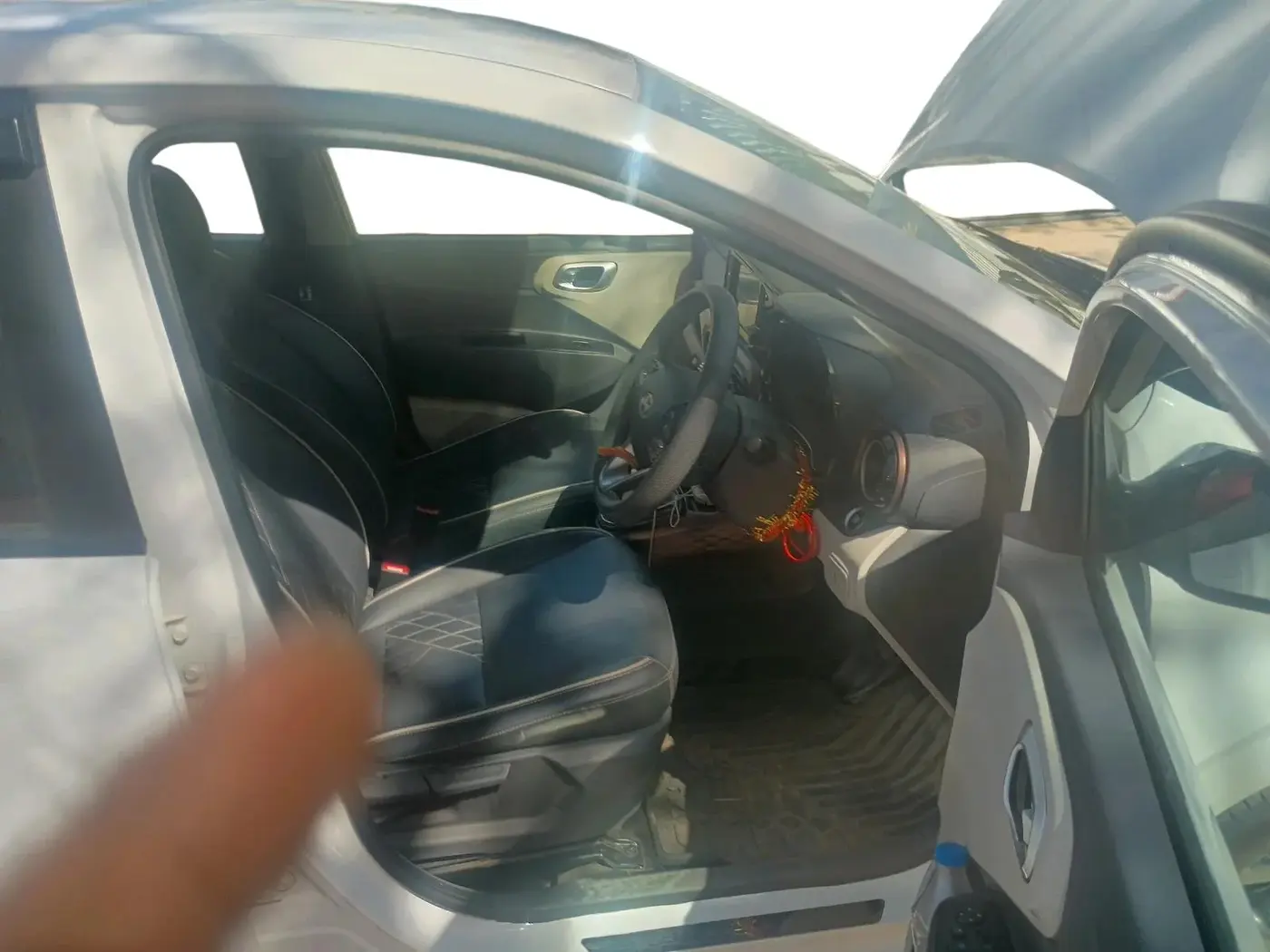 2023 Hyundai AURA SX 1.2 CNG, CNG, Manual, 57,058 km, interior