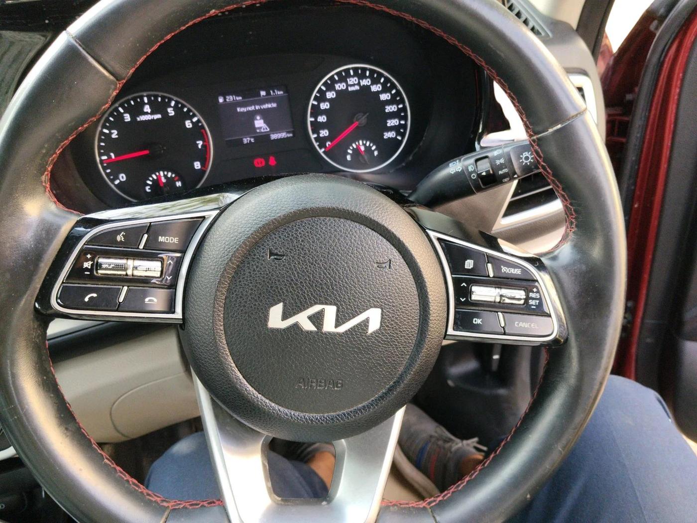 2021 KIA SELTOS GTX (O) 1.4 PETROL, Petrol, Manual, 38,995 km, interior
