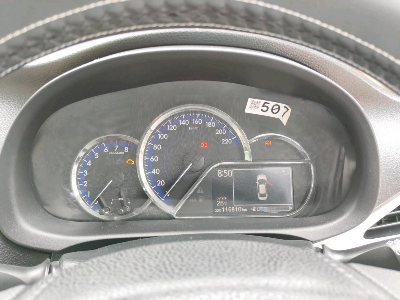 2018 Toyota YARIS V MT, Petrol, Manual, 1,16,810 km, interior