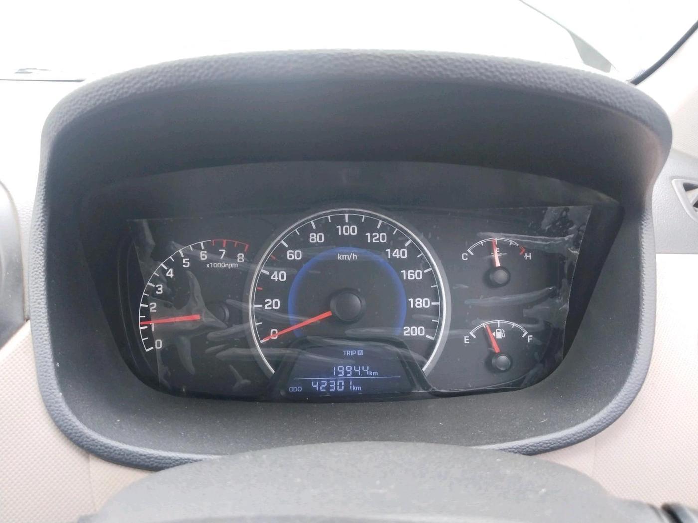 2016 Hyundai Grand i10 SPORTZ 1.2 KAPPA VTVT, CNG, Manual, 42,301 km, interior