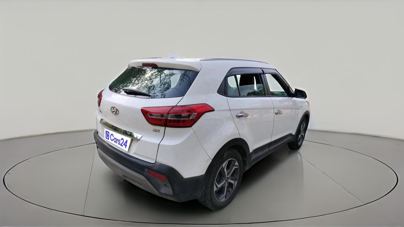 2019 Hyundai Creta SX AT 1.6 DIESEL, Diesel, Automatic, 99,456 km, exterior