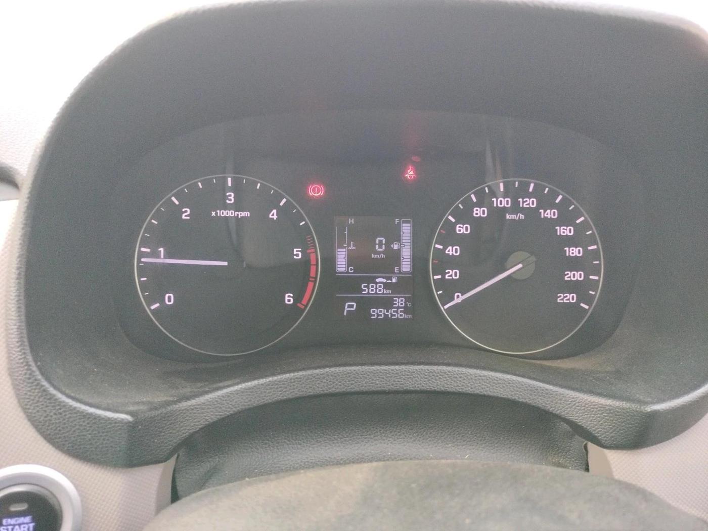 2019 Hyundai Creta SX AT 1.6 DIESEL, Diesel, Automatic, 99,456 km, interior