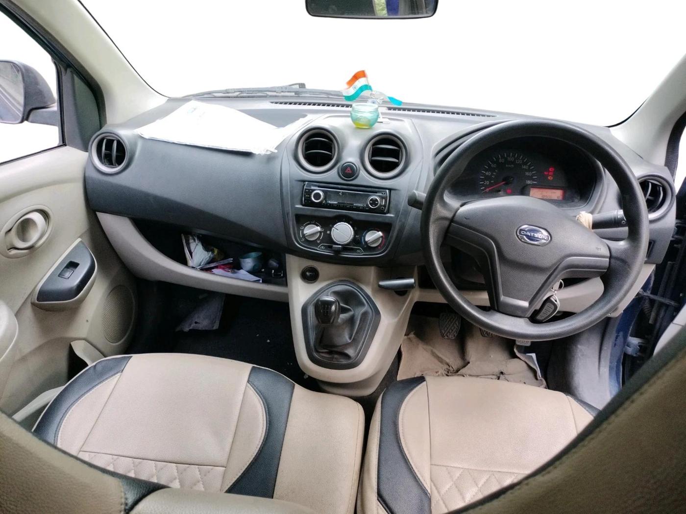 2016 Datsun Go Plus T, Petrol, Manual, 18,906 km, interior