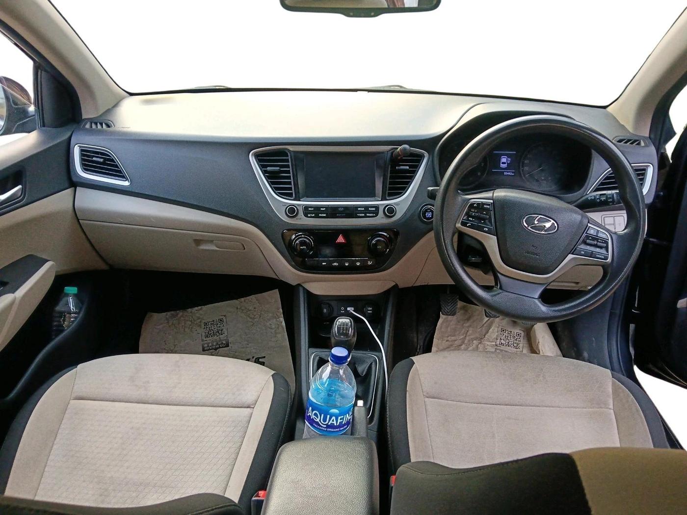2019 Hyundai Verna 1.6 VTVT SX, Petrol, Manual, 55,442 km, interior