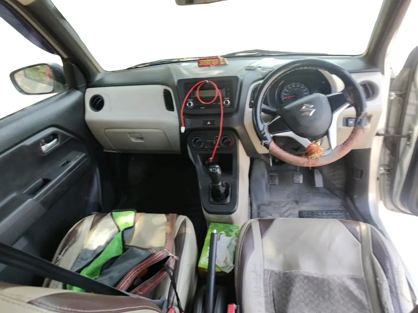 2020 Maruti New Wagon-R LXI 1.0, CNG, Manual, 91,785 km, interior
