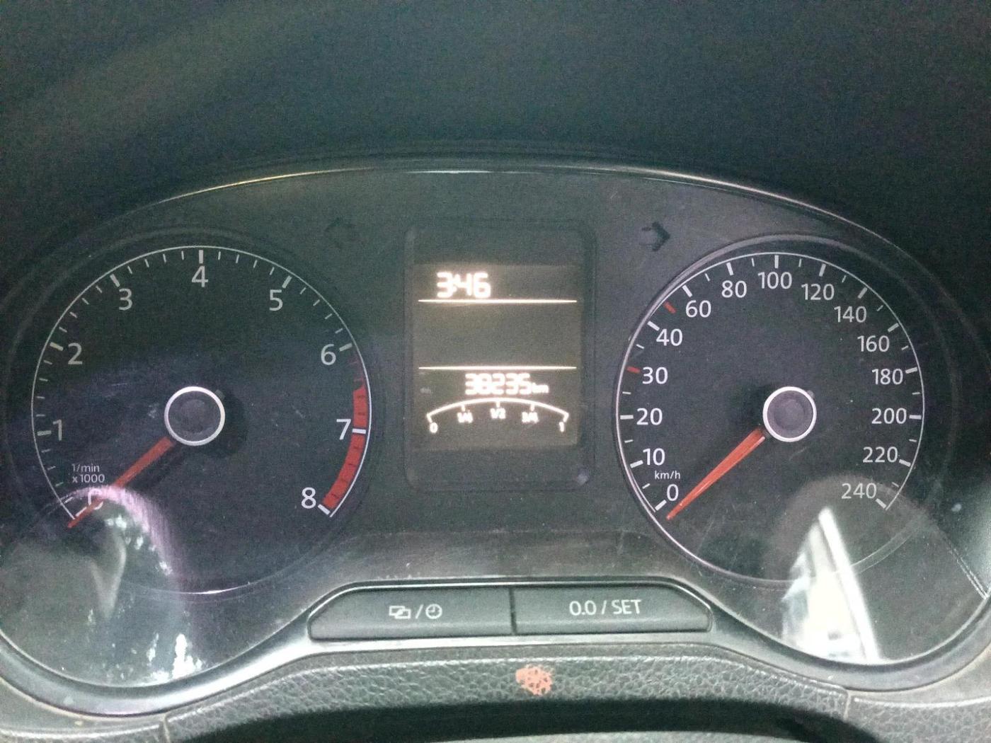 2015 Volkswagen Polo COMFORTLINE 1.2L, CNG, Manual, 38,700 km, interior