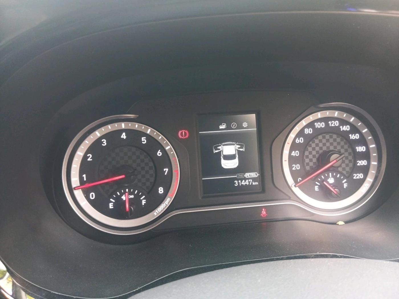 2023 Hyundai AURA SX 1.2 CNG, CNG, Manual, 31,447 km, interior