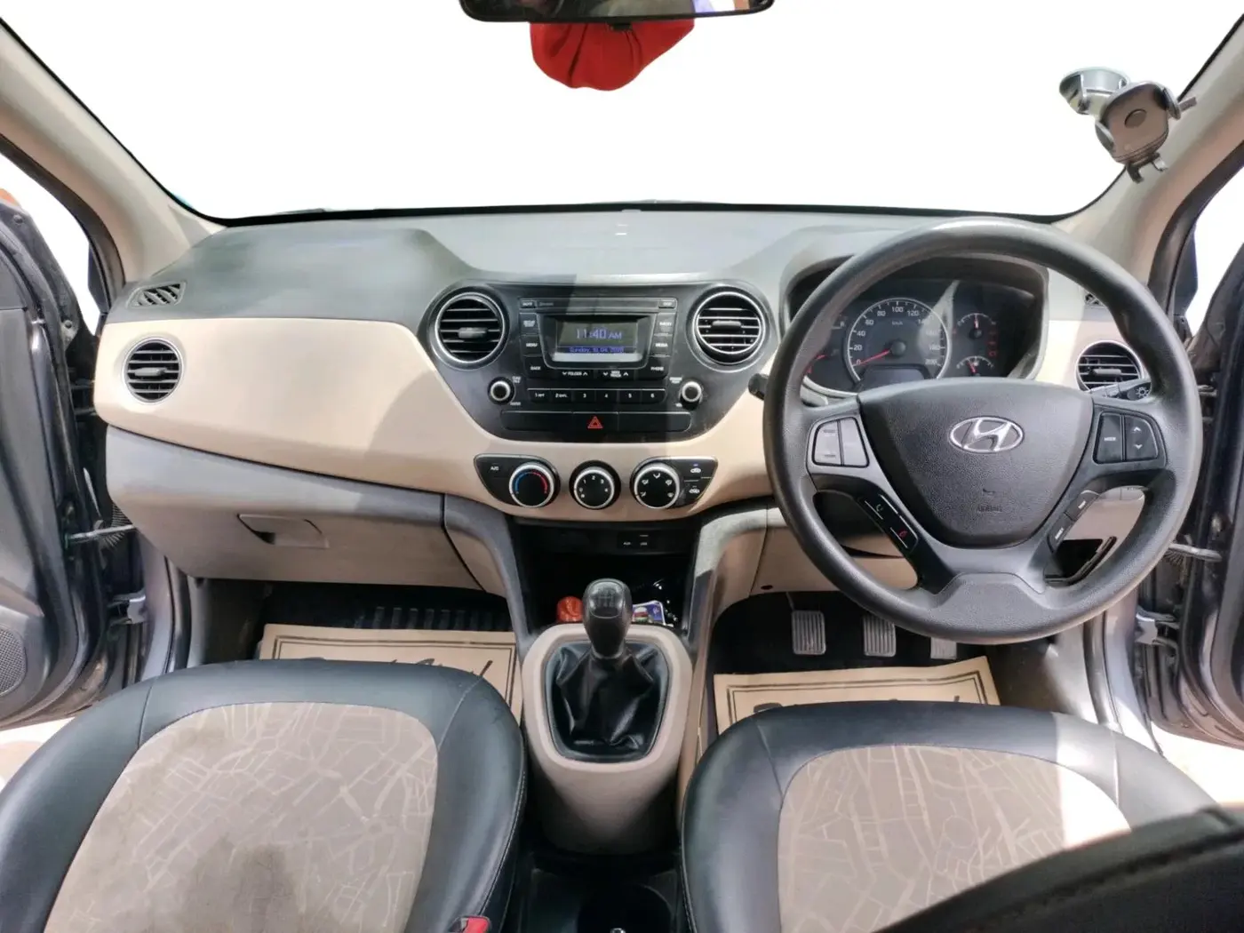 2018 Hyundai Grand i10 MAGNA 1.2 KAPPA VTVT, Petrol, Manual, 27,044 km, interior