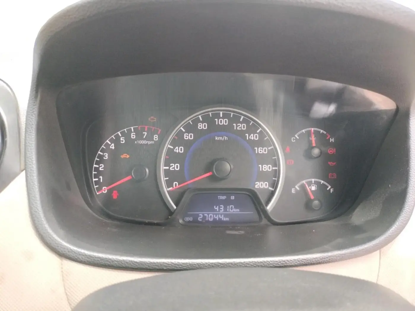 2018 Hyundai Grand i10 MAGNA 1.2 KAPPA VTVT, Petrol, Manual, 27,044 km, interior