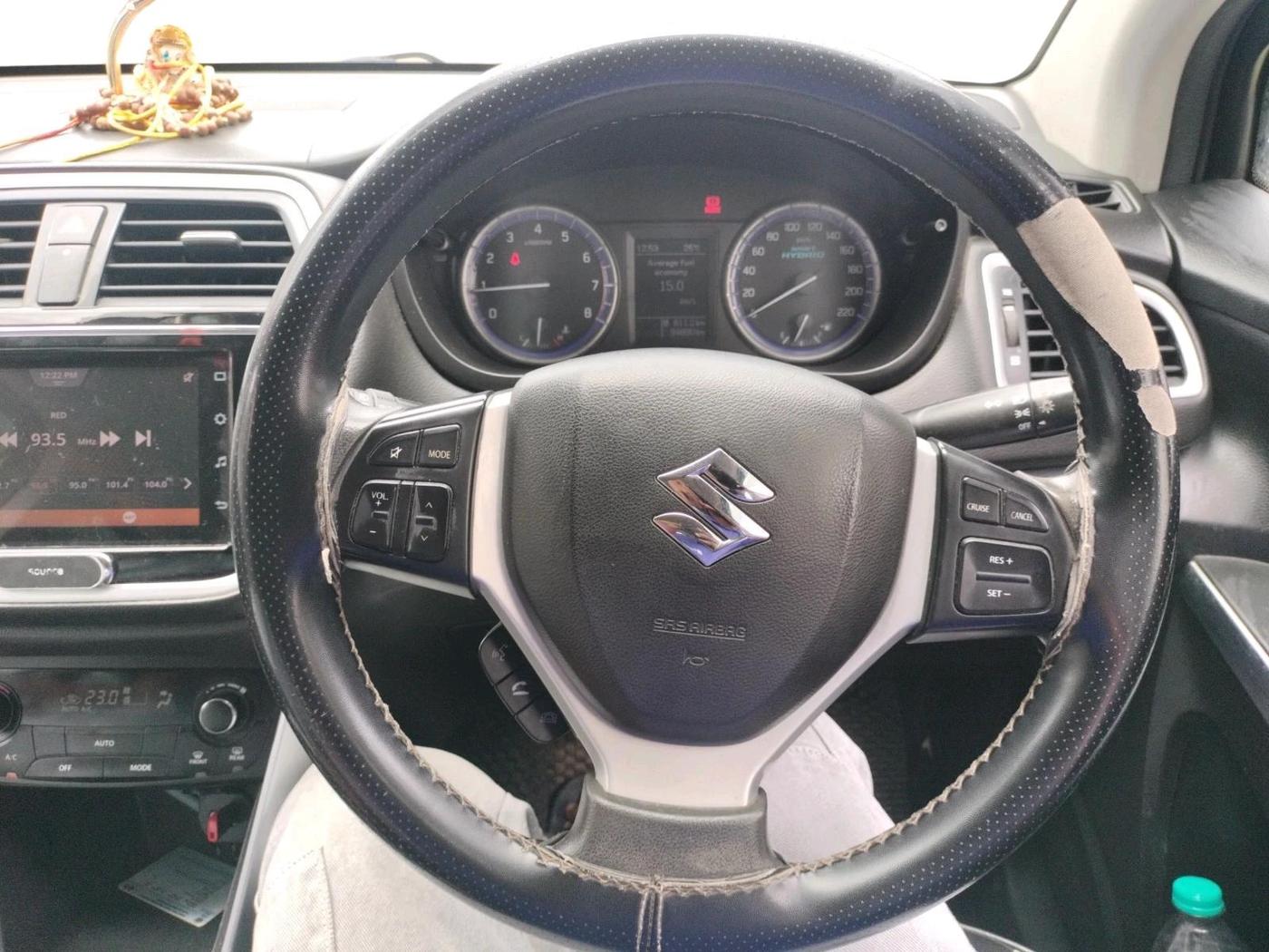 2020 Maruti S Cross ZETA 1.5, Petrol, Manual, 94,890 km, interior