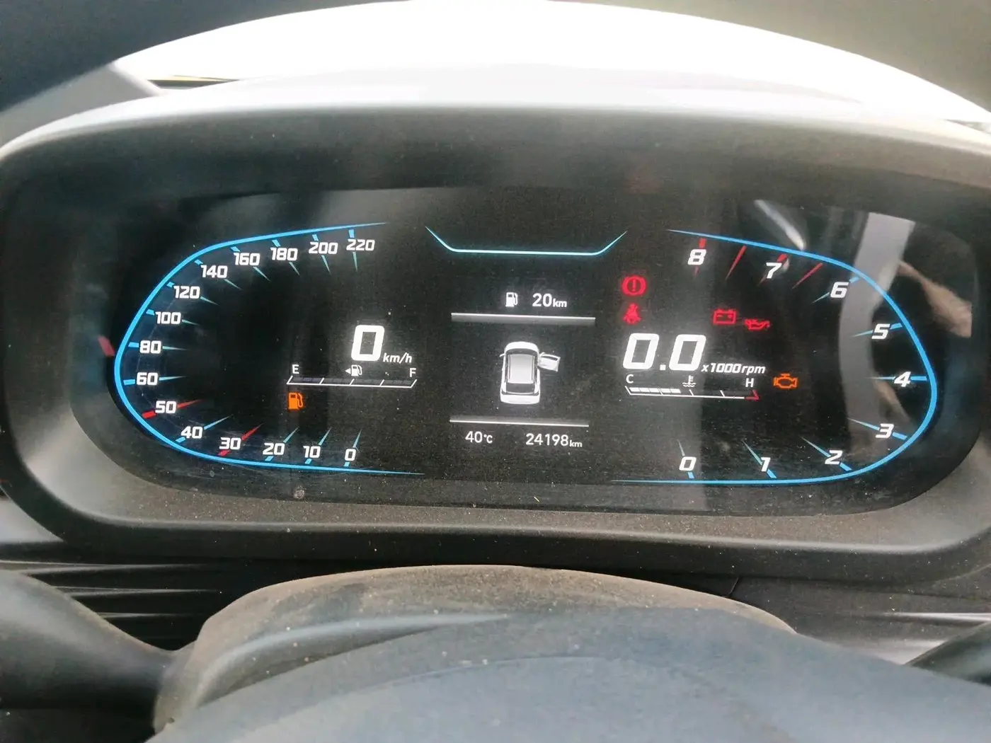 2023 Hyundai NEW I20 SPORTZ 1.2 MT, Petrol, Manual, 24,198 km, interior