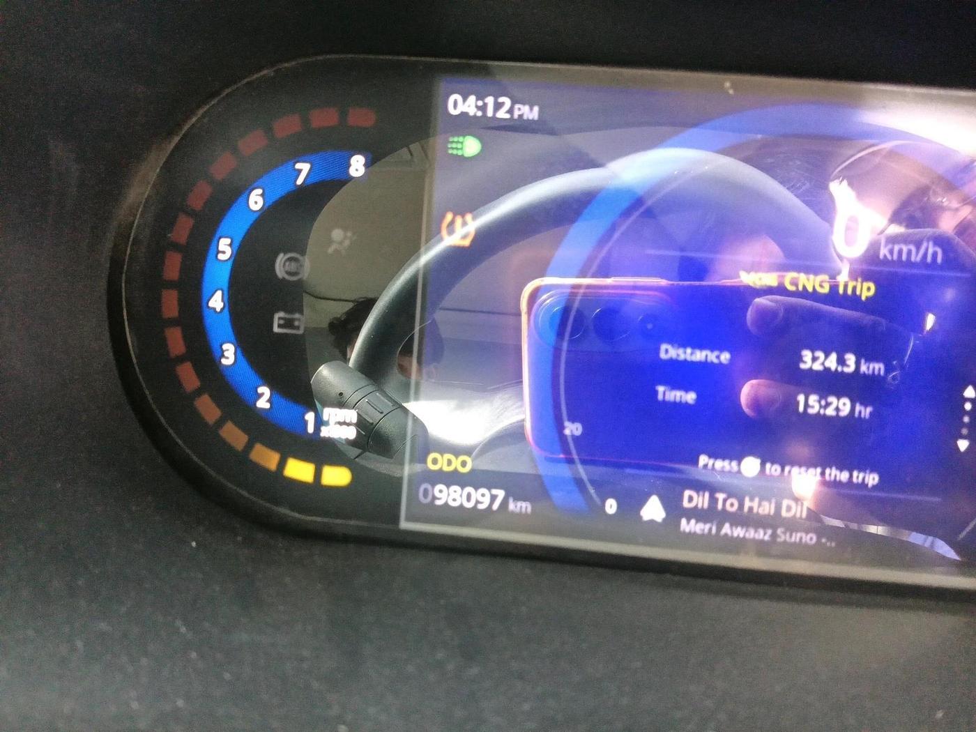 2024 Tata NEXON Creative Plus (PS) 1.2 iCNG Dual Tone, CNG, Manual, 98,097 km, interior