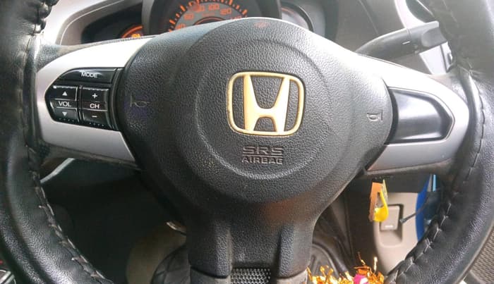 2012 Honda Brio V MT, Petrol, Manual, 88,962 km, interior