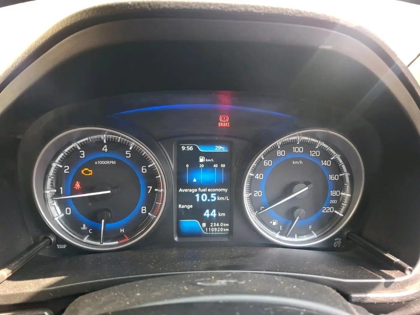2021 Maruti Baleno ZETA PETROL 1.2, CNG, Manual, 1,10,920 km, interior