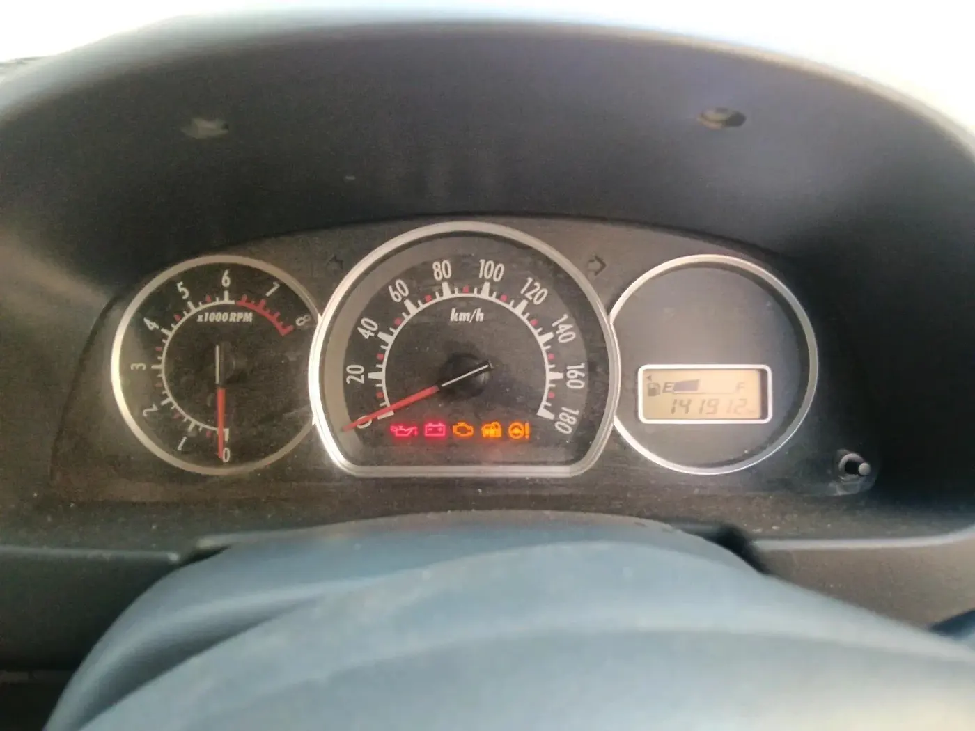 2012 Maruti Alto K10 VXI, Petrol, Manual, 1,41,912 km, interior